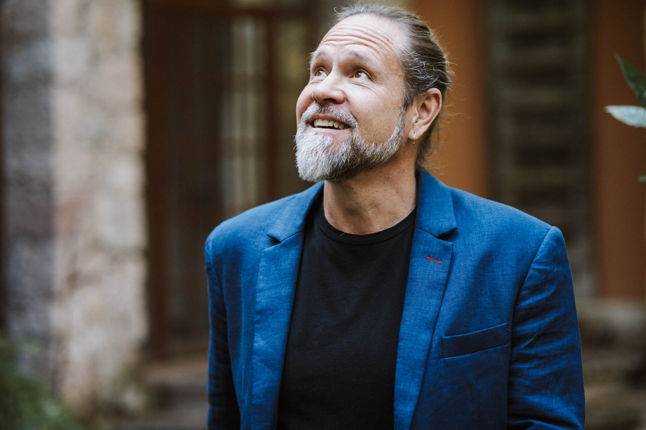 Dylan Clayton Bost looking up